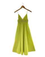 Maxi vestido amplio de tiras