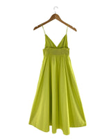 Maxi vestido amplio de tiras
