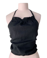 Crop top lace up en espalda