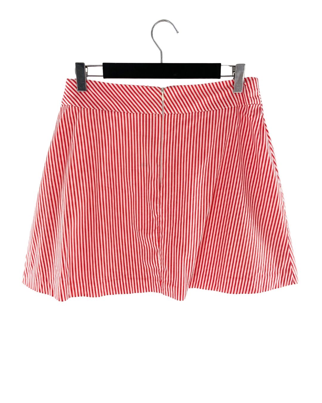 Falda mini amplia a rayas