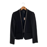 Chaqueta tipo tweed y embone
