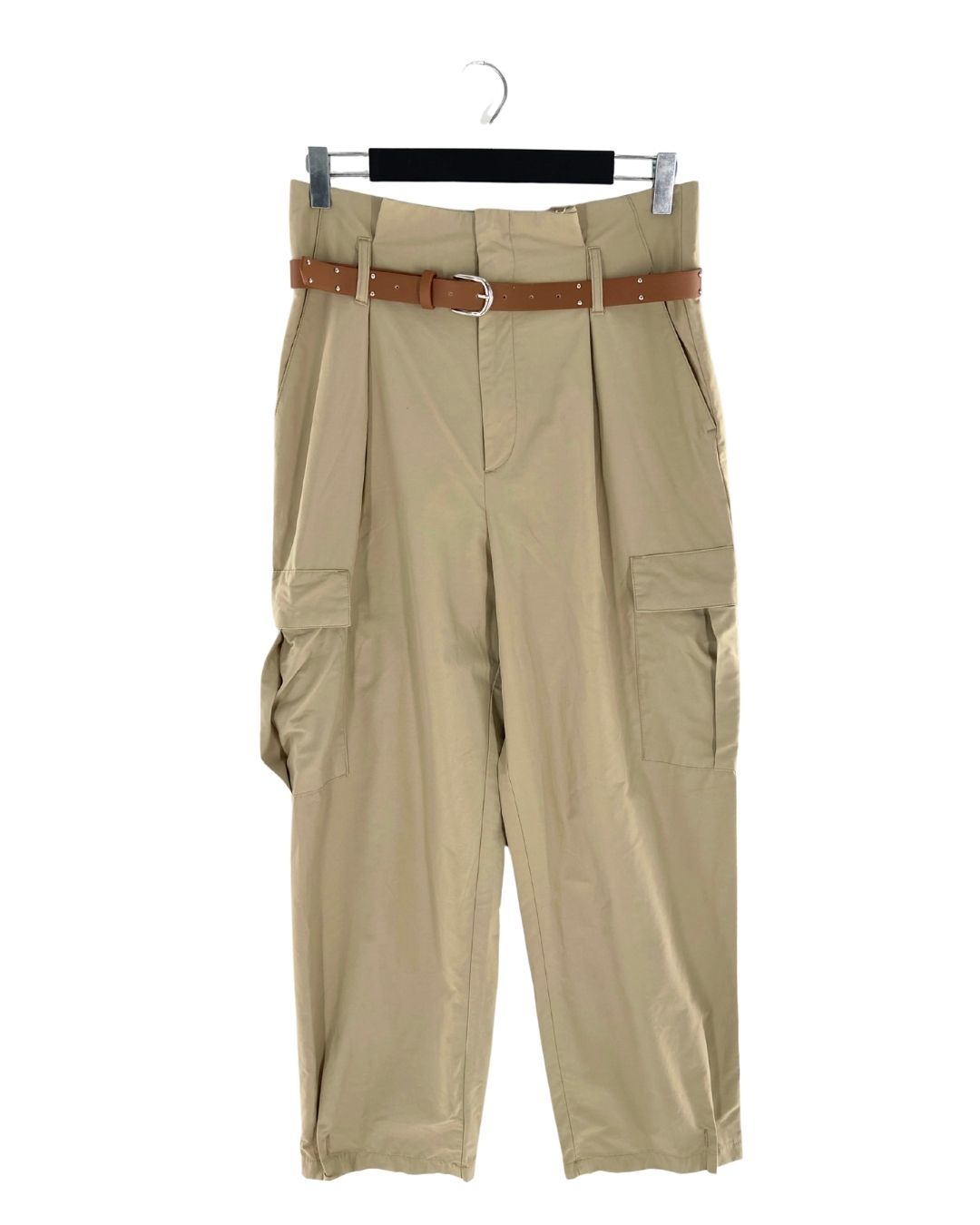 Pantalón paperbag con cinturon