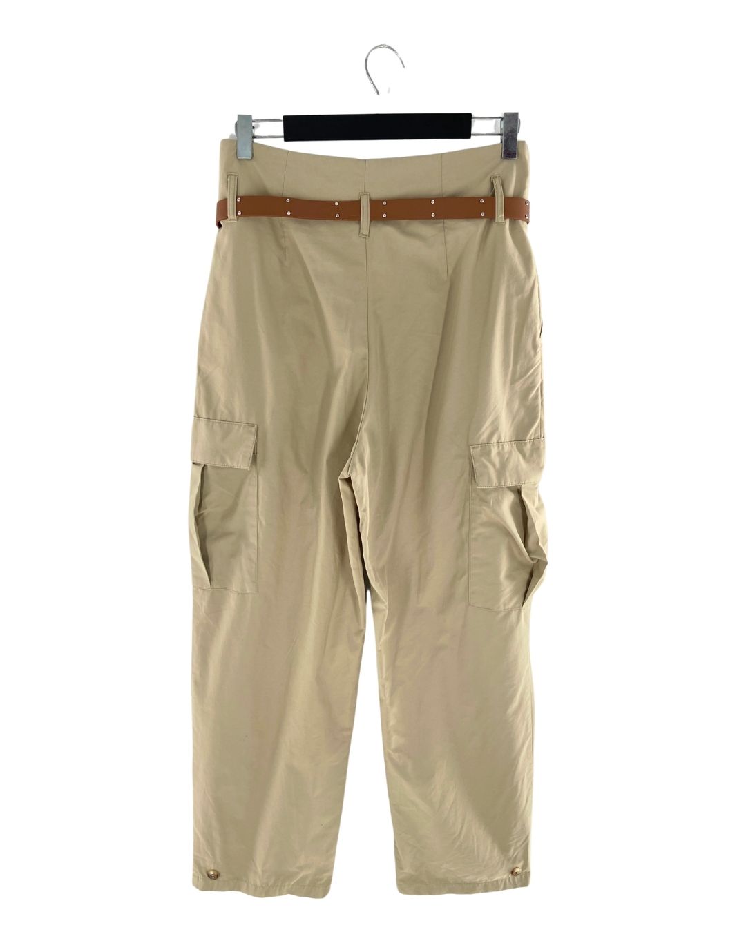 Pantalón paperbag con cinturon
