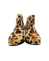 Botines afelpados animal print