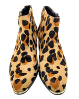 Botines afelpados animal print