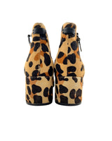 Botines afelpados animal print