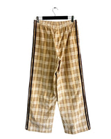 Pantalón en pana a cuadros