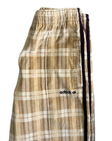 Pantalón en pana a cuadros