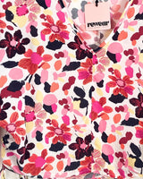 Blusa manga 3/4 print flores