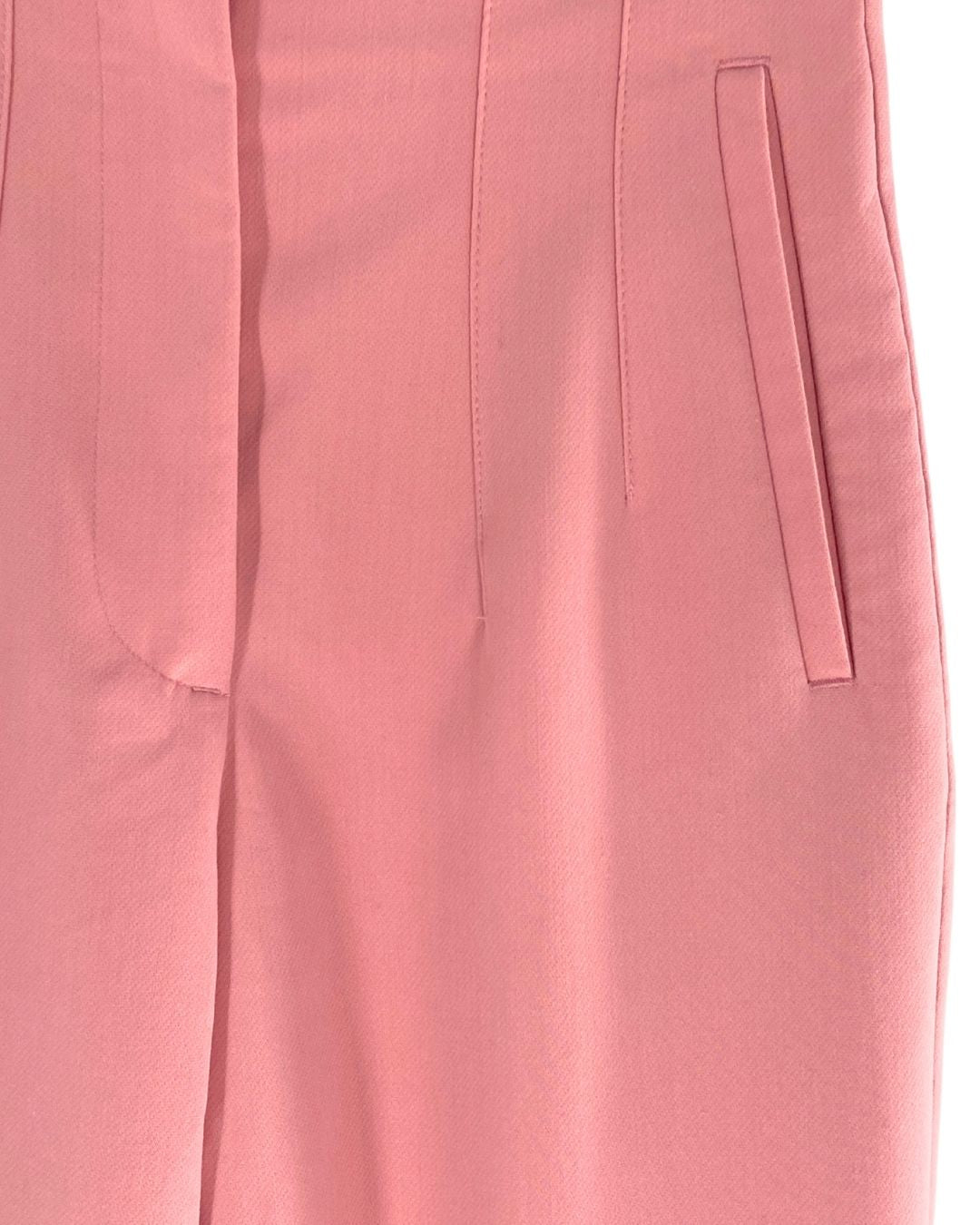 Pantalón suit tiro alto