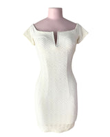 Vestido midi con textura