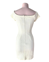 Vestido midi con textura