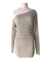 Blusa one shoulder