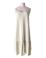 Vestido midi de tiras