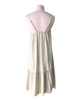 Vestido midi de tiras