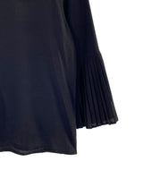 Blusa manga amplia plisada