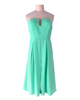 Enterizo strapless midi