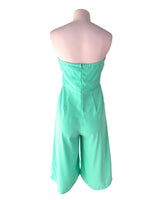 Enterizo strapless midi