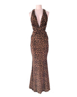 Maxi vestido cruzado