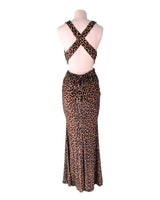Maxi vestido cruzado