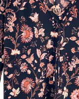 Blusa manga larga con textura