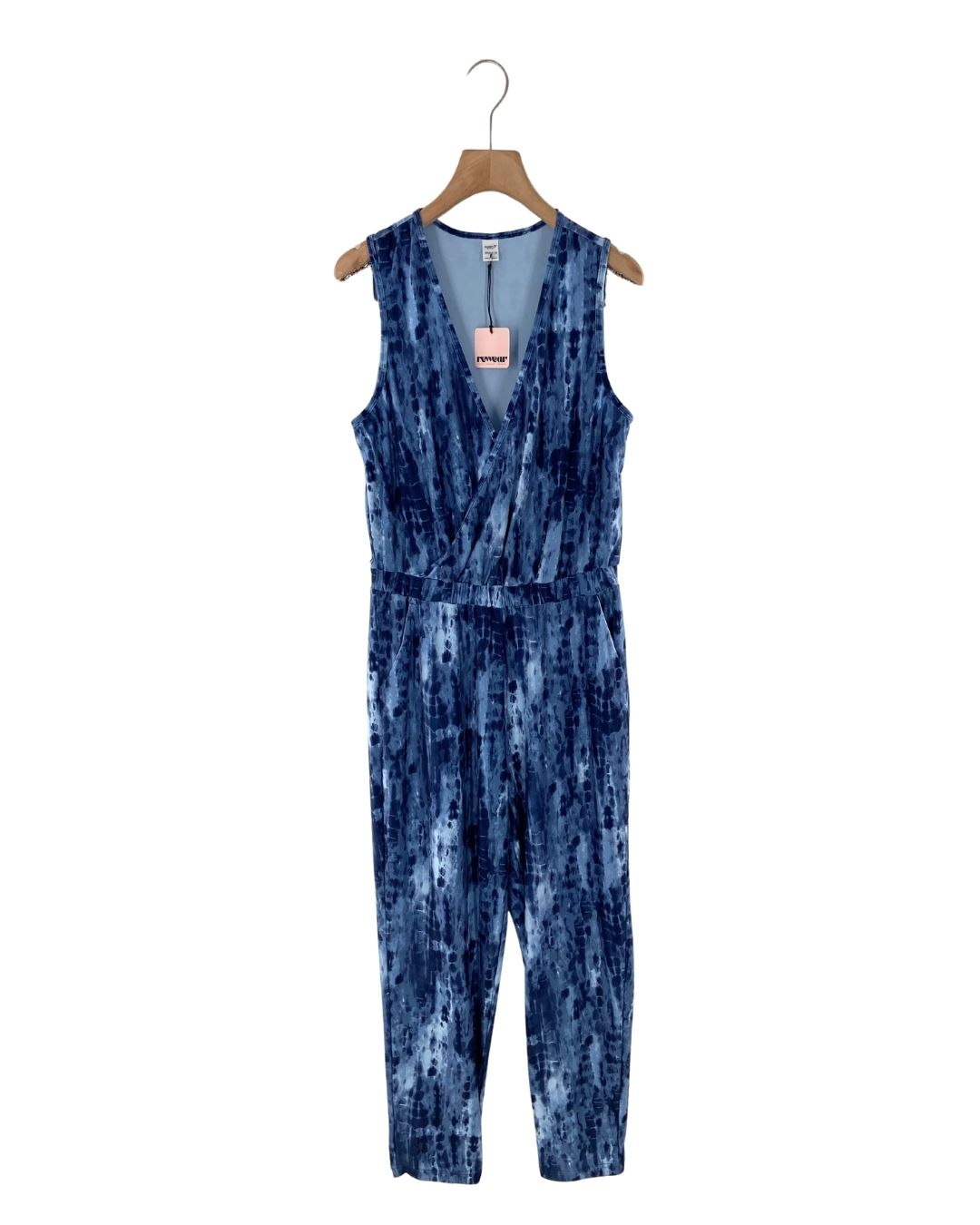 Enterizo sleeveless encauchado