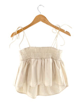 Blusa de tiras delgadas