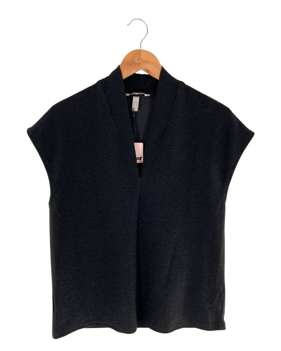 Blusa sleeveless con hilos
