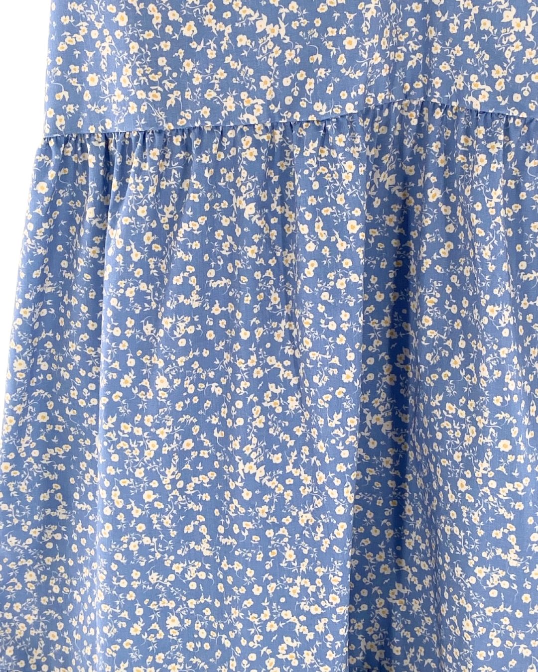 Vestido midi amplio print