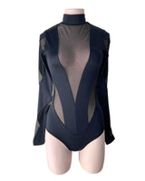 Body en licra y mesh