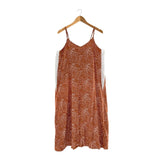 Vestido midi tiras ajustables