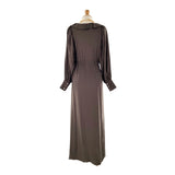 Maxi vestido cintura ajustable