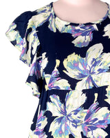 Vestido mini con vuelos