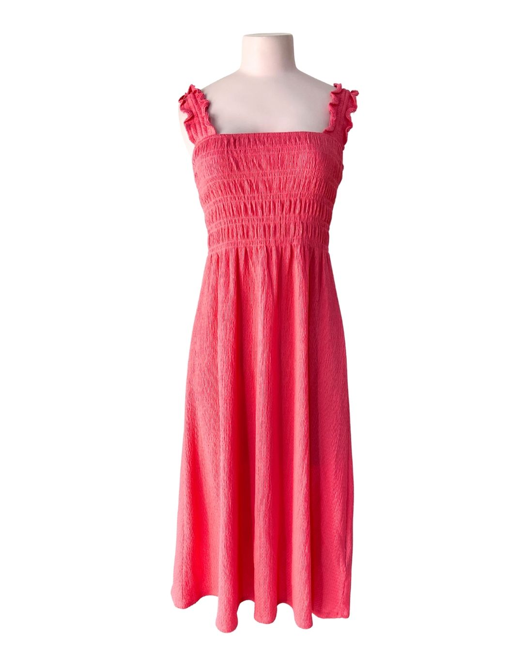 Vestido midi de tira