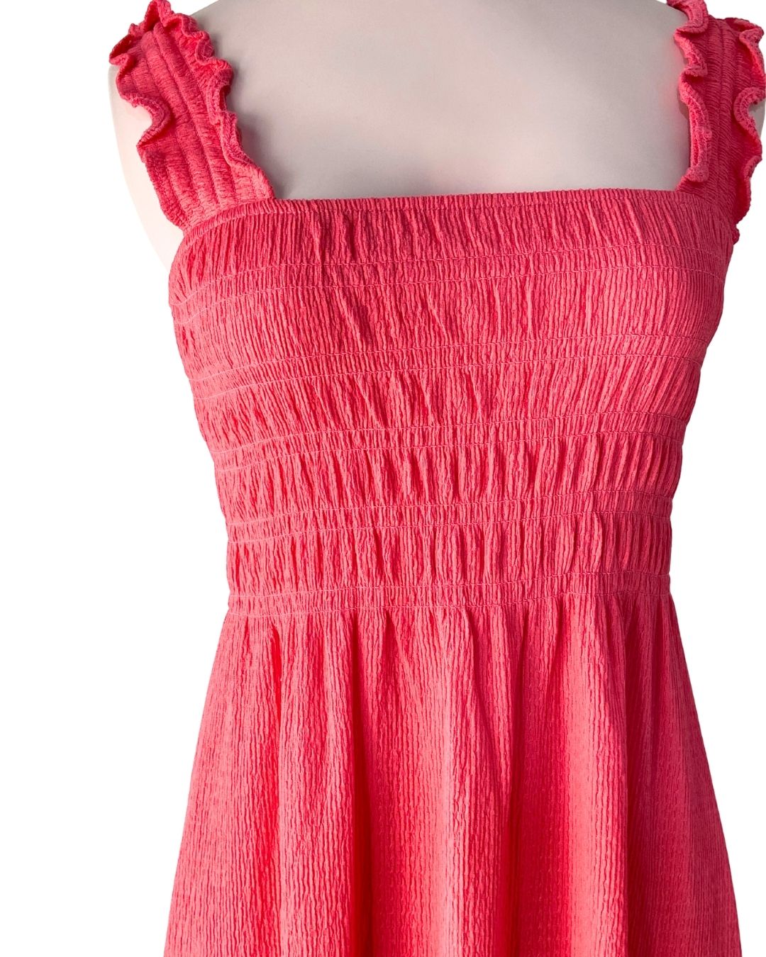 Vestido midi de tira