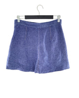 Falda mini con textura