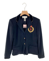 Chaqueta con textura abotonada