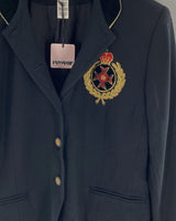 Chaqueta con textura abotonada