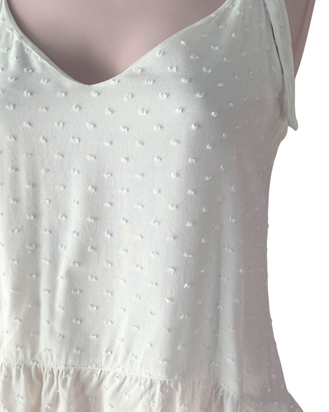 Blusa de tiras anudadas