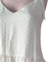 Blusa de tiras anudadas