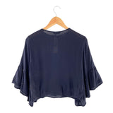 Blusa con textura anudada