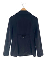 Chaqueta en paño abotonada