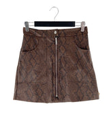 Falda mini animal print