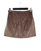 Falda mini animal print