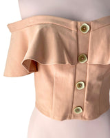 Blusa off shoulder