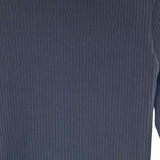 Blusa en canalé manga larga