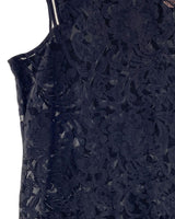 Blusa sleeveless en blonda