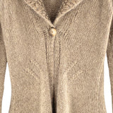 Cardigan longsize afelpado