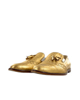 Loafers metalizados