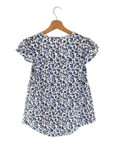Blusa print mini flores